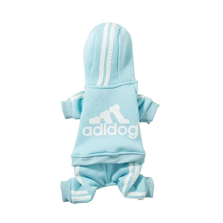 Adidog Dog Hoodie - Warm Pet Jumpsuit