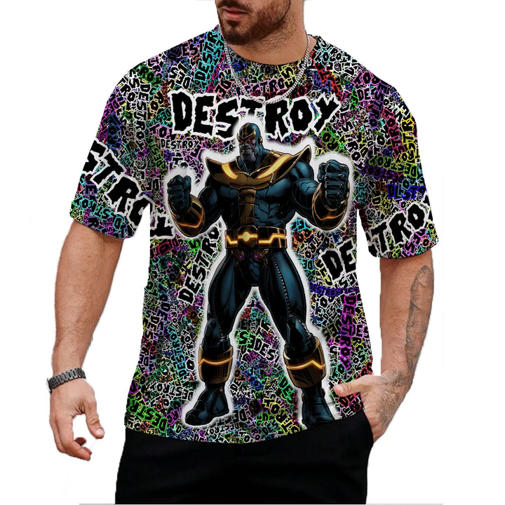 Marvel Spider-Man T-Shirt – Trendy Streetwear for Men & Women